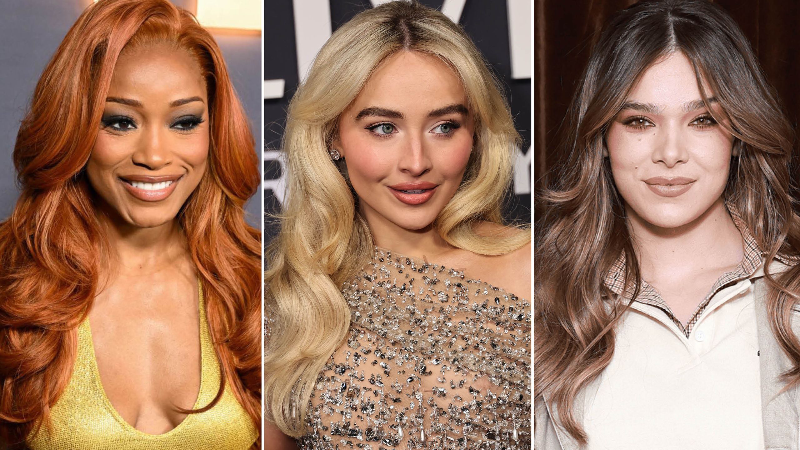keke palmer sabrina carpenter hailee steinfeld butterfly haircut
